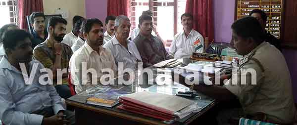 ವಿಟ್ಲ ಪೊಲೀಸ್ ಠಾಣೆಯಲ್ಲಿ ಶಾಂತಿ ಸಭೆ