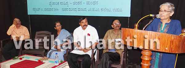 ಮೋದಿ ಸರಕಾರ ಭ್ರಮೆಗಳನ್ನು ಬಿತ್ತುತ್ತಿದೆ : ಗೌರಿ ಲಂಕೇಶ್