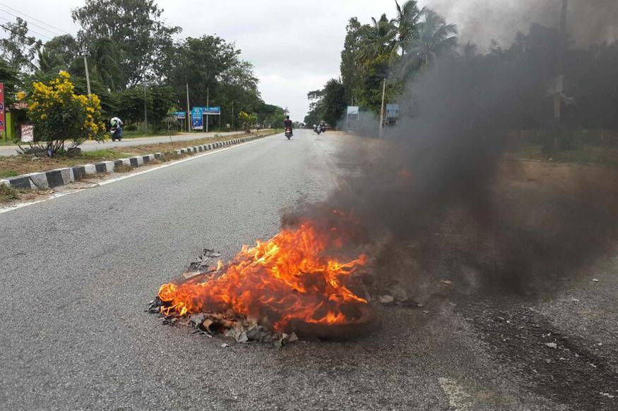 ಬೆಂಗಳೂರಿನ ಮೈಸೂರು ರಸ್ತೆ-ಮಾಗಡಿ ರಸ್ತೆ ಸ್ವಯಂಪ್ರೇರಿತ ಬಂದ್