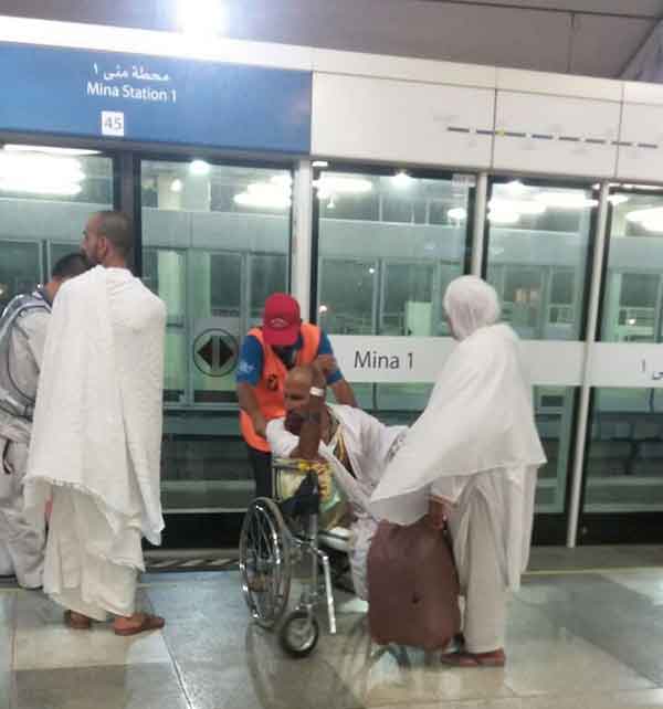 ಐಎಫ್‌ಎಫ್‌ನ ಸ್ವಯಂಸೇವಕರಿಂದ ಹಜ್ ಯಾತ್ರಿಕರ ಸೇವೆ