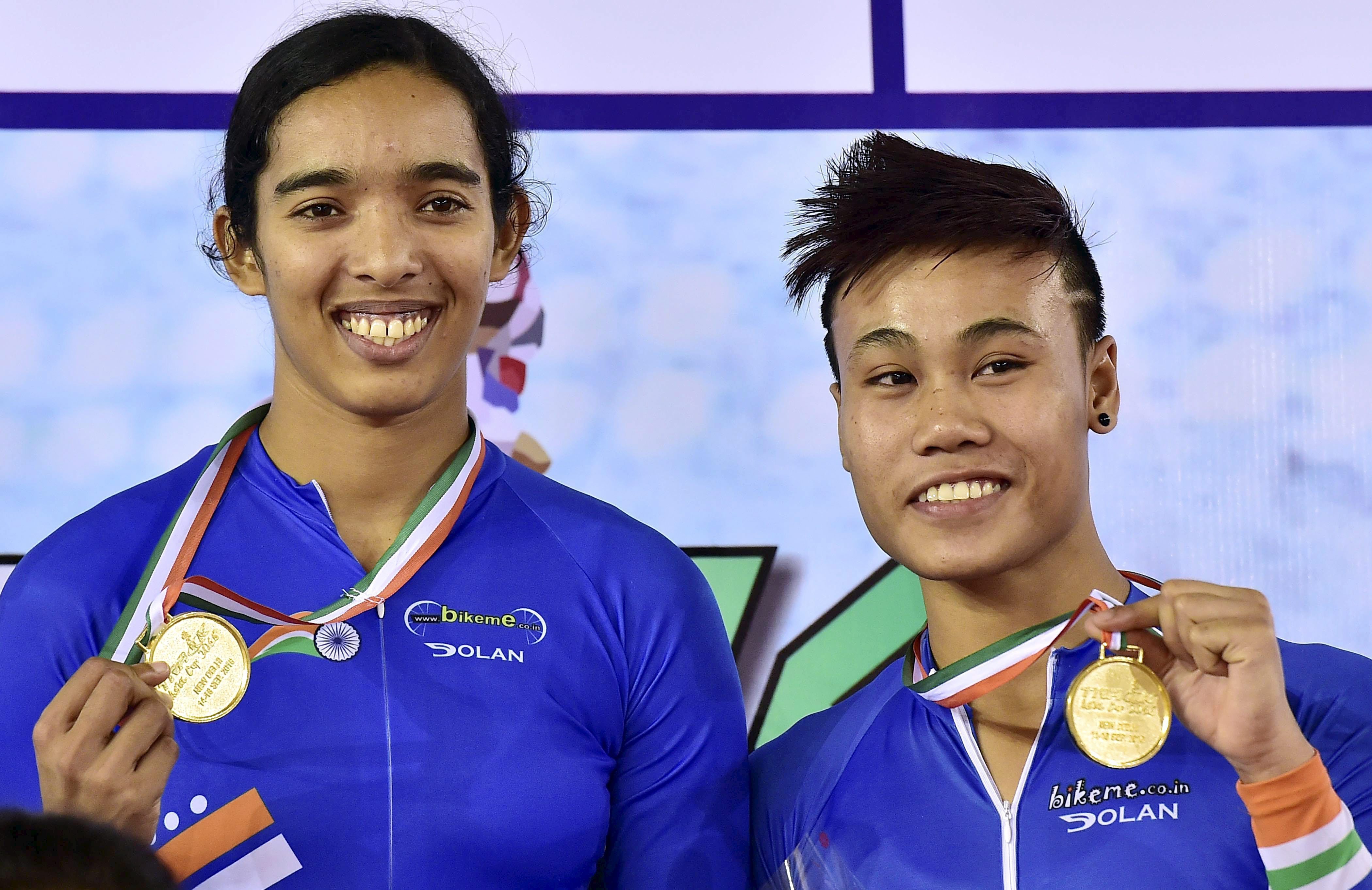 ಟ್ರಾಕ್ ಏಷ್ಯಾ ಸೈಕ್ಲಿಂಗ್ ಕಪ್: ಮೊದಲ ದಿನ ಭಾರತಕ್ಕೆ ಮೂರು ಚಿನ್ನ