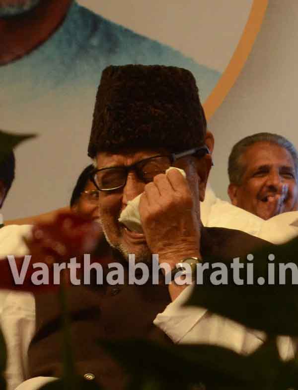 ಪೌರಸನ್ಮಾನ ಕಾರ್ಯಕ್ರಮದಲ್ಲಿ ಕಣ್ಣೀರಿಟ್ಟ ಬಿ.ಎ.ಮೊಹಿದಿನ್