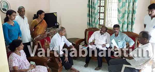 ಯೋಧ ಏಕನಾಥ ಶೆಟ್ಟಿಯವರ ಮನೆಗೆ ಸೇನಾ ಅಧಿಕಾರಿ ಭೇಟಿ