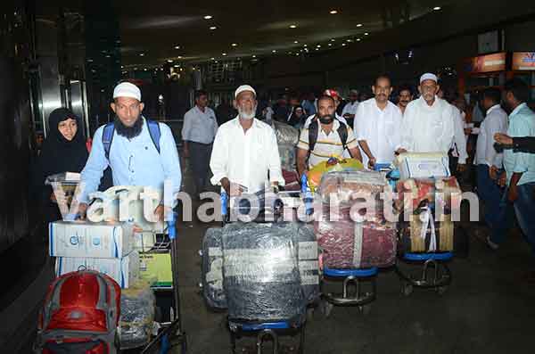 151 ಹಾಜಿಗಳ ಪ್ರಥಮ ತಂಡ ಆಗಮನ