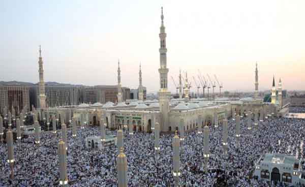 ಮದೀನಾಕ್ಕೆ ಹಾಜಿಗಳಿಂದ ಕಣ್ಣೀರ ವಿದಾಯ