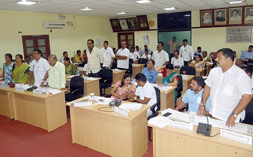 ಉಡುಪಿ ನಗರಸಭೆಯಲ್ಲಿ ‘ವಿಶ್ವೇಶ್ವರಯ್ಯ ಸಂಕೀರ್ಣ’ ಗದ್ದಲ