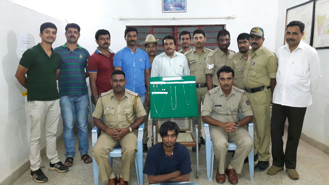 ಮೂಡಿಗೆರೆ: ಸರಗಳ್ಳನ ಬಂಧನ