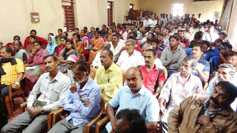 ಕಾಡಾನೆ ಹಾವಳಿ ತಡೆಗೆ ಗ್ರಾಮಸ್ಥರ ಒತ್ತಾಯ