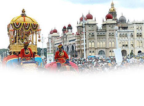 ದಸರಾ ಉತ್ಸವಕ್ಕೆಸಜ್ಜಾದ ಮೈಸೂರು
