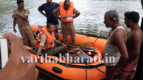 ನದಿಗೆ ಹಾರಿದ ಬಸ್ ನಿರ್ವಾಹಕನ ಮೃತದೇಹ ಪತ್ತೆ