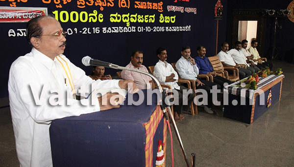 ಮದ್ಯವರ್ಜನ ಶಿಬಿರದಿಂದ ಪರಿವರ್ತನೆ ಸಾಧ್ಯ : ಶ್ರೀಪತಿ ಭಟ್