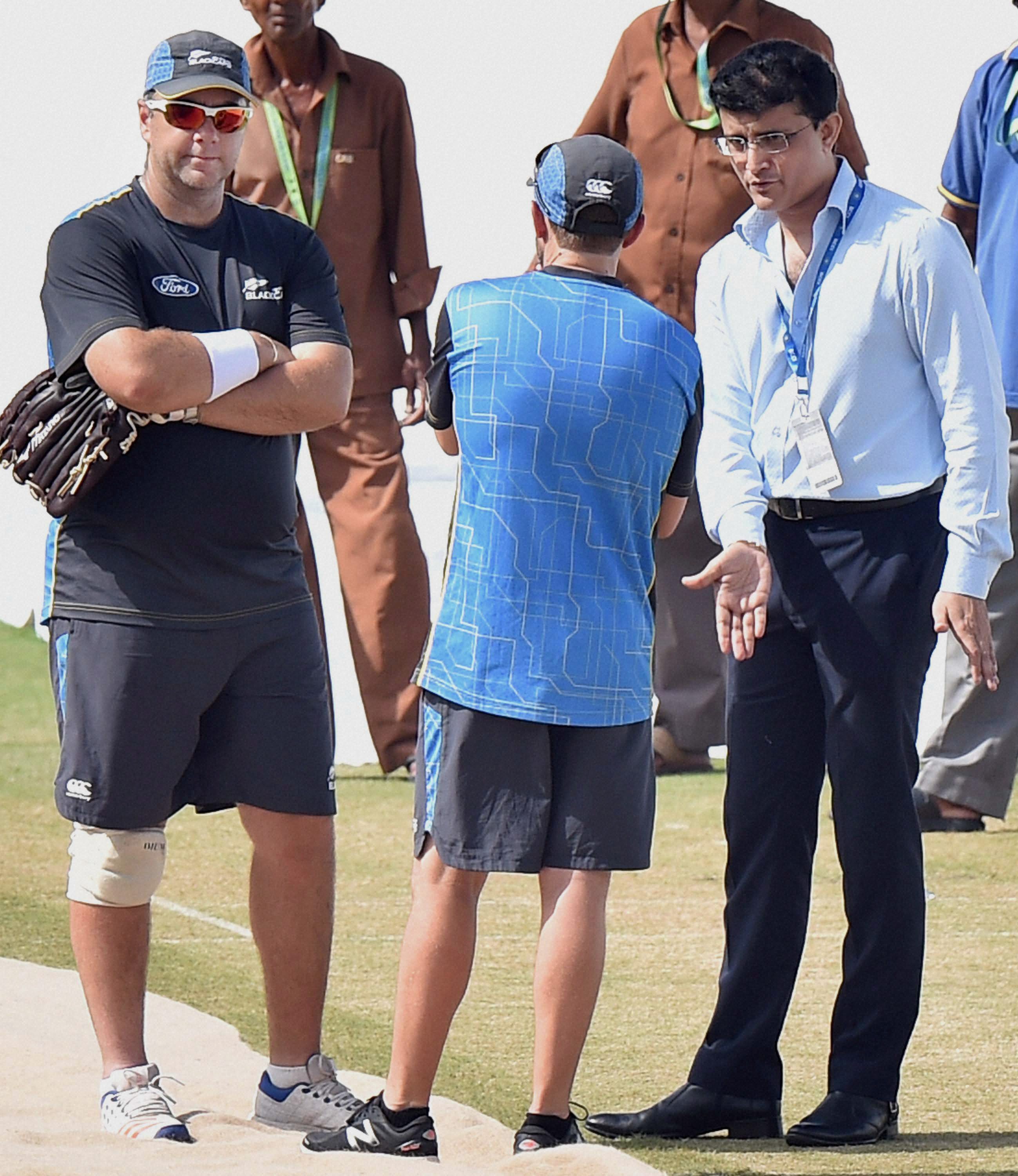 ಸೌರವ್ ಗಂಗುಲಿ ಸಲಹೆ ಪಡೆದ ನ್ಯೂಝಿಲೆಂಡ್ ಸೌರವ್ ಗಂಗುಲಿ ಸಲಹೆ ಪಡೆದ ನ್ಯೂಝಿಲೆಂಡ್