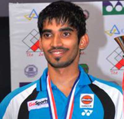 ಶ್ರೀಕಾಂತ್ ಅಗ್ರ-10ಕ್ಕೆ ಪ್ರವೇಶ