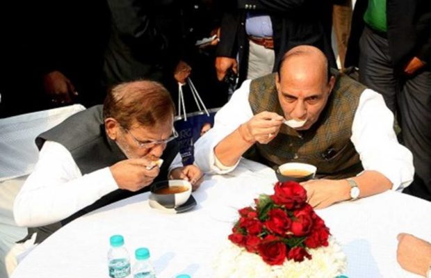 ಶರದ್ ಯಾದವ್ ಮನೆಗೆ  ರಾಜನಾಥ್ ಭೇಟಿ ಹಿಂದೆ ಏನಿದೆ ಗೊತ್ತೇ  ?