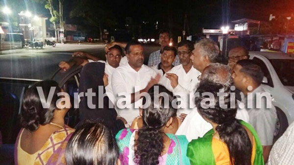 ಉಳ್ಳಾಲ ನಗರಸಭಾ ಕೌನ್ಸಿಲರ್‌ಗಳಿಂದ ರಾತ್ರೋರಾತ್ರಿ ಸಚಿವ ಖಾದರ್ ಭೇಟಿ