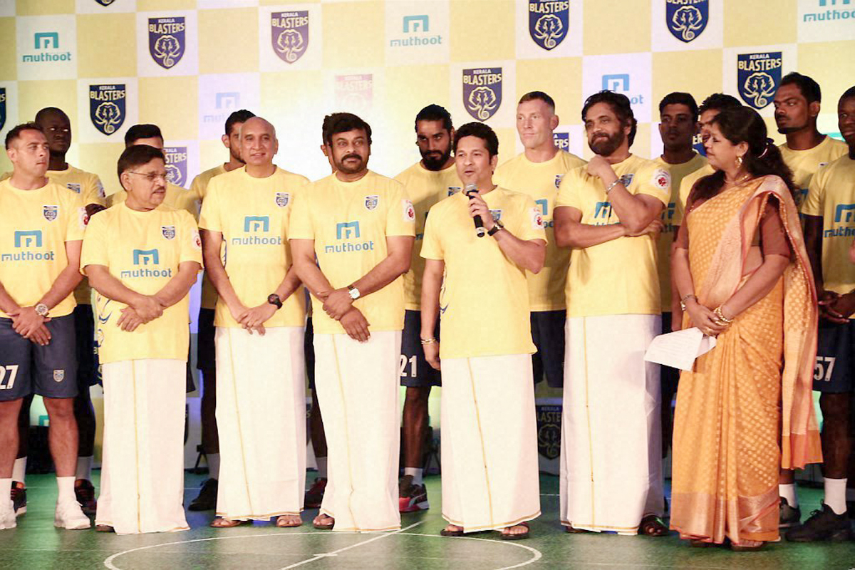 ಕೇರಳ ಬ್ಲಾಸ್ಟರ್ಸ್‌ ತಂಡ ಅನಾವರಣ