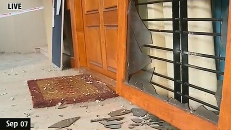 ಕೇರಳ ರಾಜ್ಯ ಬಿಜೆಪಿ ಕಚೇರಿಗೆ ಬಾಂಬೆಸೆತ!