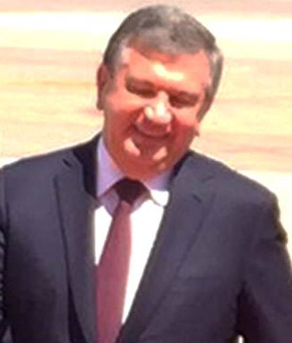 ಉಝ್ಬೆಕಿಸ್ತಾನದ ಉಸ್ತುವಾರಿ ಅಧ್ಯಕ್ಷರಾಗಿ ಪ್ರಧಾನಿ ಶೌಕತ್ ಮಿರ್ಝಿಯೊಯೆವ್