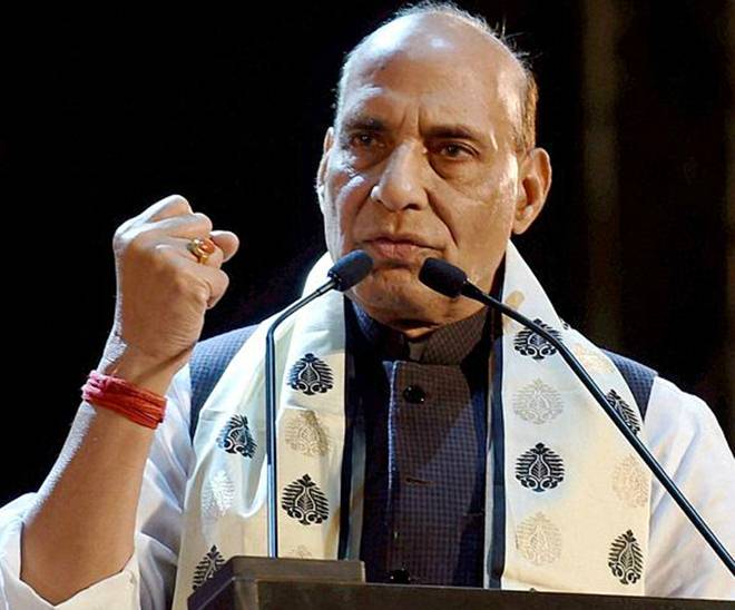 ಪಾಕಿಸ್ತಾನದ ಇಡೀ ವ್ಯವಸ್ಥೆಯೇ ಭಯೋತ್ಪಾದನೆಯನ್ನು ಪೋಷಿಸುತ್ತಿದೆ: ರಾಜನಾಥ್