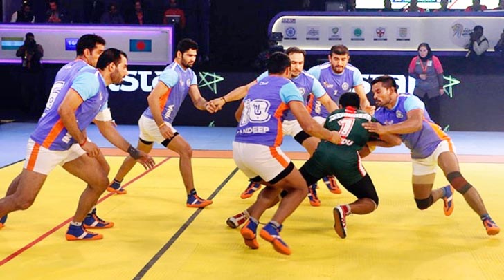 ವಿಶ್ವಕಪ್‌ ಕಬಡ್ಡಿ;  ಭಾರತ ಫೈನಲ್‌ಗೆ