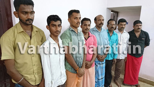 ಜುಗಾರಿ ಅಡ್ಡೆಗೆ ದಾಳಿ: 9 ಮಂದಿಯ ಬಂಧನ