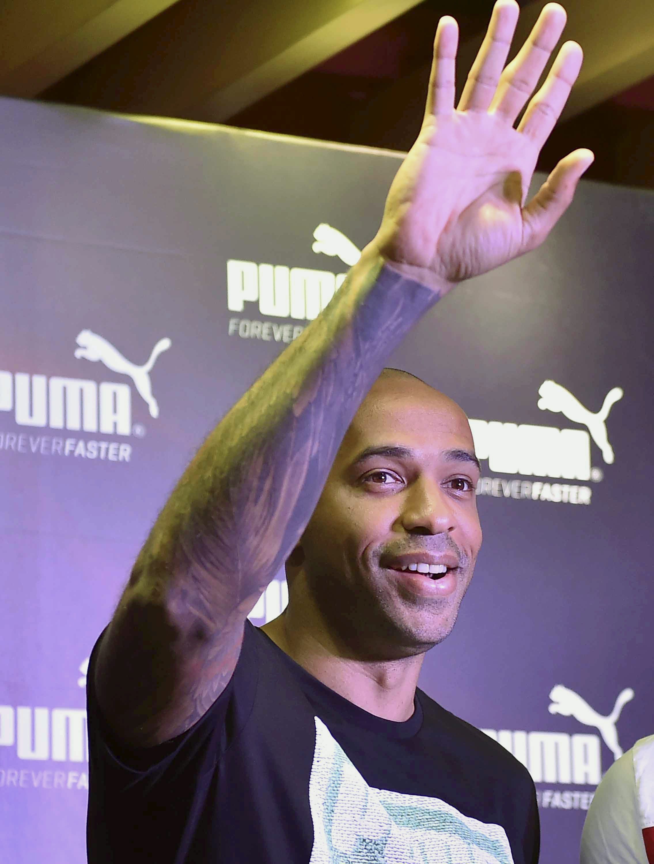 ಫ್ರೆಂಚ್ ಫುಟ್ಬಾಲ್ ದಂತಕತೆ ಹೆನ್ರಿ ಭಾರತಕ್ಕೆ ಆಗಮನ