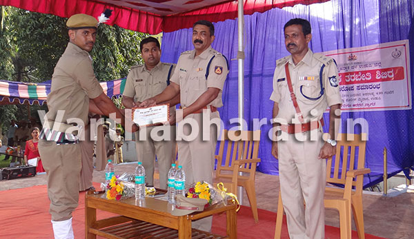 ಕಾನೂನು ಸುವ್ಯವಸ್ಥೆ ಕಾಪಾಡುವಲ್ಲಿ ಗೃಹರಕ್ಷಕರ ಪಾತ್ರ ಮುಖ್ಯ: ಎಸ್ಪಿ ಬಾಲಕೃಷ್ಣ