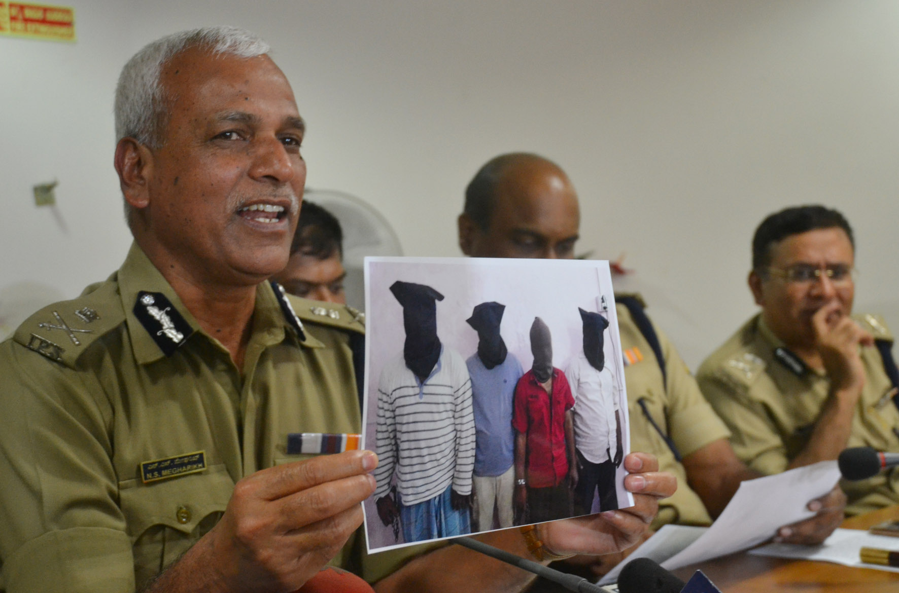 ರುದ್ರೇಶ್ ಕೊಲೆ: ನಾಲ್ವರ ಬಂಧನ