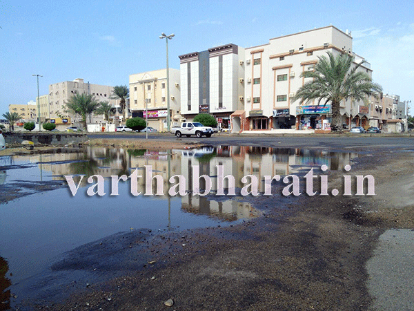 ಸೌದಿಯ ಮರುಭೂಮಿಯಲ್ಲಿ ತಂಪೆರೆದ ಮಳೆ!