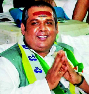 ಕೆಜೆಪಿ ಸ್ಥಾಪಕ ಪ್ರಸನ್ನ ಮೇಲೆ ಮಸಿ