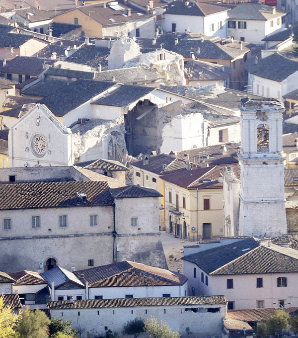 ಇಟಲಿ ಭೂಕಂಪ: 15,000 ಮಂದಿ ನಿರಾಶ್ರಿತರು