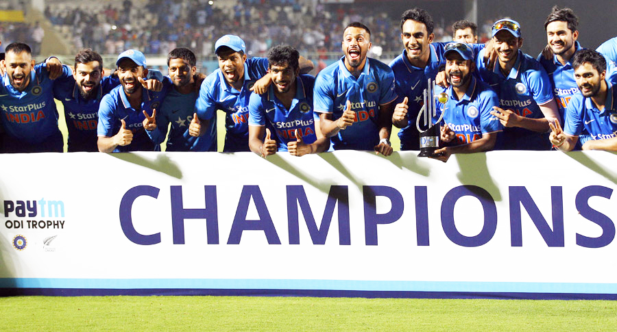 ಮಿಶ್ರಾ ಮ್ಯಾಜಿಕ್ ; ಅಂತಿಮ  ಏಕದಿನ ಪಂದ್ಯದಲ್ಲಿ ಭಾರತಕ್ಕೆ  190 ರನ್ ಗಳ ಜಯ;