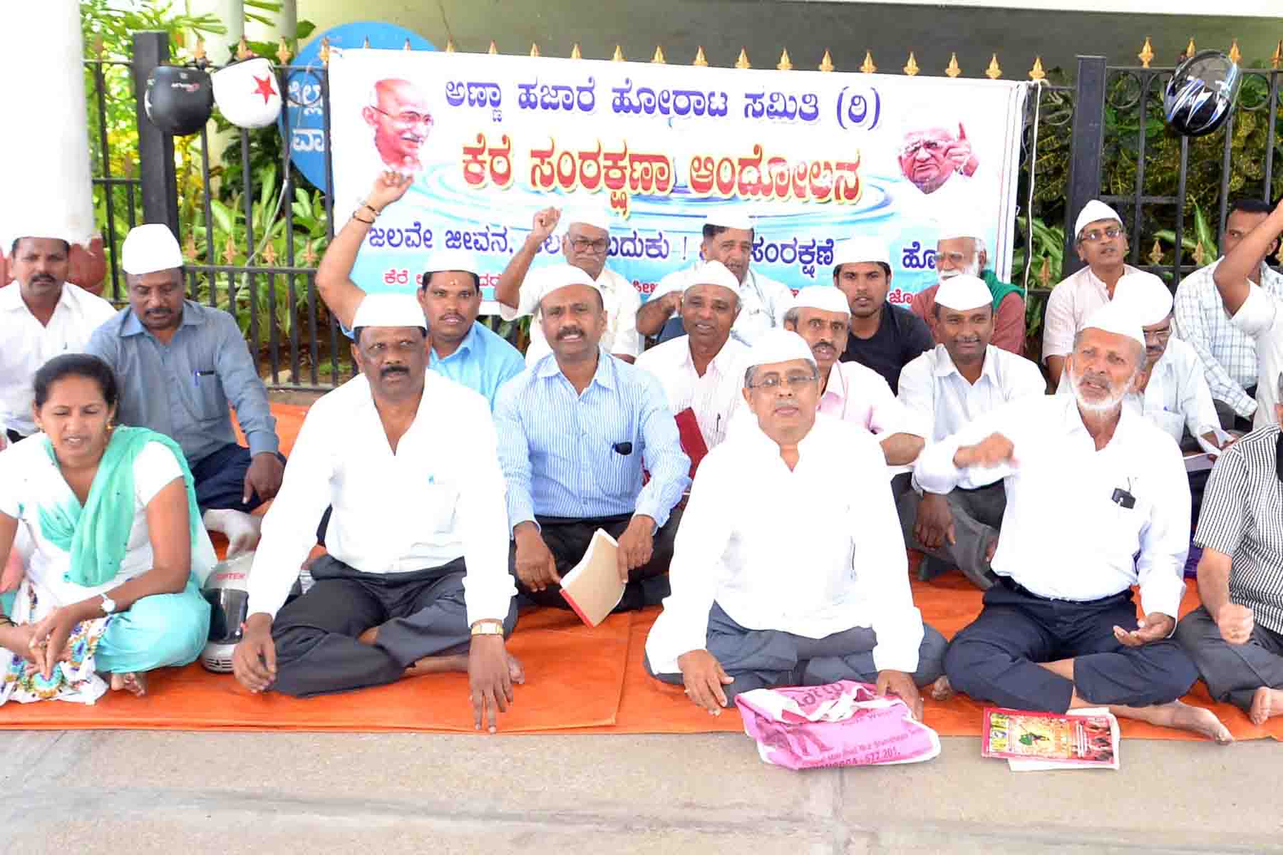 ಕೆರೆ-ರಾಜಕಾಲುವೆ ಒತ್ತುವರಿ ತೆರವಿಗೆ ಜಿಲ್ಲಾಡಳಿತ ವಿಫಲ