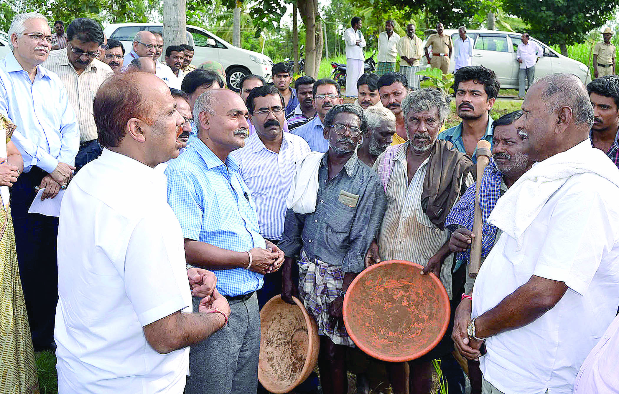 ಕೇಂದ್ರತಂಡದಿಂದ ಕಾವೇರಿ ವಾಸ್ತವ ಸ್ಥಿತಿ ಅಧ್ಯಯನ ಆರಂಭ