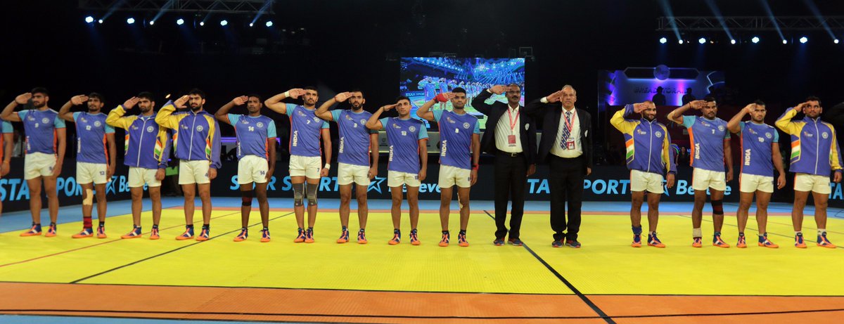 ಕಬಡ್ಡಿ ವಿಶ್ವಕಪ್: ಆಸ್ಟ್ರೇಲಿಯವನ್ನು ಮಣಿಸಿದ ಭಾರತ