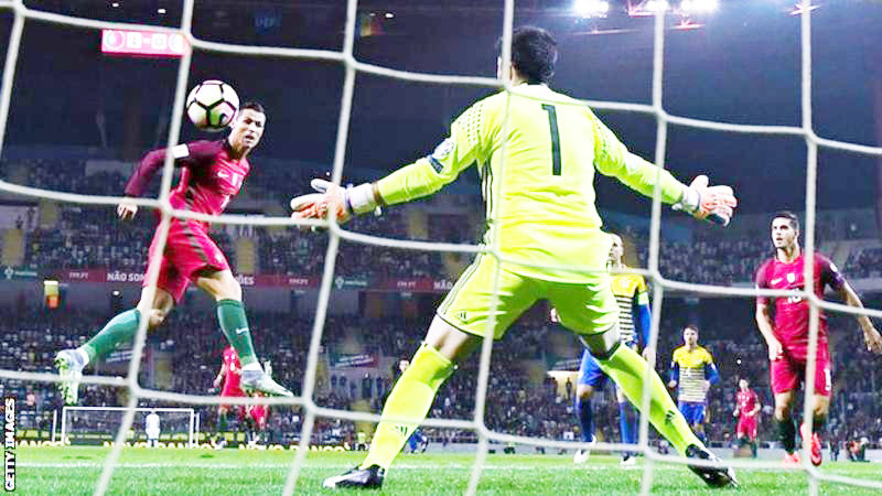 ರೊನಾಲ್ಡೊ 4 ಗೋಲು, ಪೋರ್ಚುಗಲ್‌ಗೆ ಜಯ