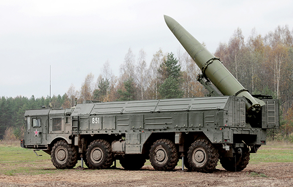 ನ್ಯಾಟೋ ರಾಷ್ಟ್ರಗಳ ಗಡಿಯಲ್ಲಿ ರಶ್ಯದಿಂದ ಅಣ್ವಸ್ತ್ರ ಕ್ಷಿಪಣಿ ನಿಯೋಜನೆ