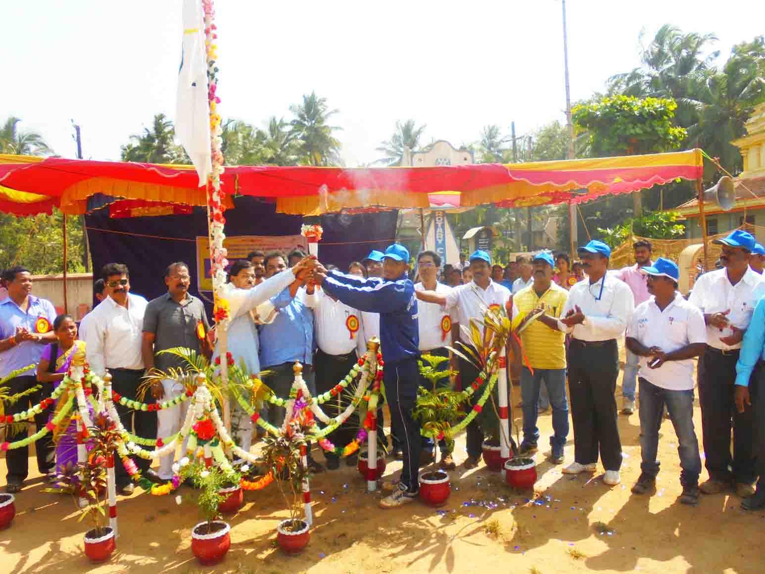 ಕ್ರೀಡಾಕೂಟ ಚಾಲನೆಗೆ ತಡವಾಗಿ ಬಂದ ಶಾಸಕ ಸೈಲ್