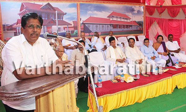 ದೇವಸ್ಥಾನಗಳ ವಿಚಾರದಲ್ಲಿ ಭಿನ್ನಾಭಿಪ್ರಾಯ ಸಲ್ಲ: ಜಿ.ಶಂಕರ್