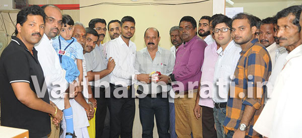 ಕಡಬ ಜೇಸಿ ವತಿಯಿಂದ ಬ್ಯಾಂಕ್ ಸಿಬ್ಬಂದಿಗೆ ಸಿಹಿ ಹಂಚಿಕೆ