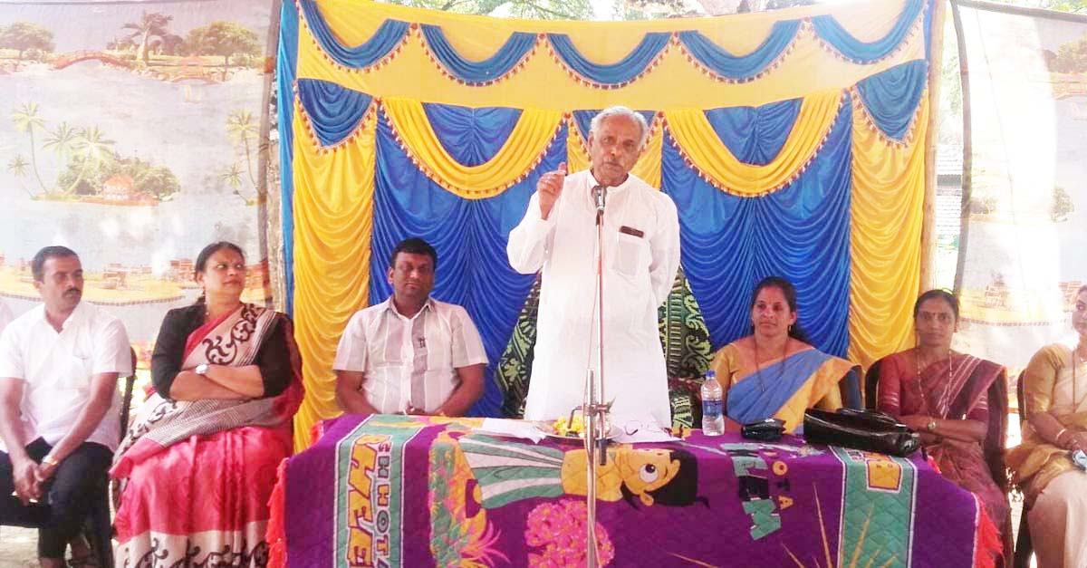 ನಿರಂತರ ಕೊಳವೆಬಾವಿ ಕೊರೆತದಿಂದ ಜಲಮೂಲ ಬತ್ತುವ ಅಪಾಯ: ಸಚಿವ ಕಾಗೋಡು