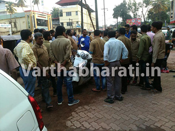 ಸರಣಿ ಅಪಘಾತ: ದ್ವಿಚಕ್ರ ವಾಹನ ಸವಾರನಿಗೆ ಗಂಭೀರ ಗಾಯ