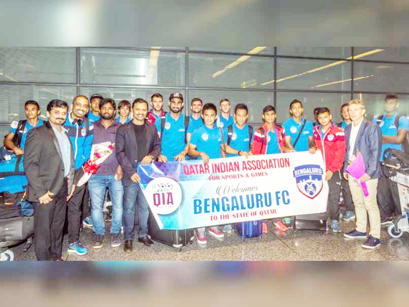 ಬೆಂಗಳೂರು ಎಫ್‌ಸಿಗೆ ದೋಹಾದಲ್ಲಿ ಭವ್ಯ ಸ್ವಾಗತ