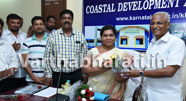ಕರಾವಳಿ ಅಭಿವೃದ್ಧಿ ಪ್ರಾಧಿಕಾರದ ಅಧ್ಯಕ್ಷೆ ಶಾರದಾ ಮೋಹನ್ ಶೆಟ್ಟಿ ಅಧಿಕಾರ ಸ್ವೀಕಾರ