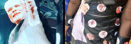 ಮೋದಿ ಚಿತ್ರಗಳಿದ್ದ ಉಡುಪು ಧರಿಸಿದ್ದ ರಾಖಿ ಸಾವಂತ್ ವಿರುದ್ಧ ಎಫ್‌ಐಆರ್