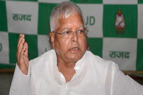 ಸಮಾಜದಲ್ಲಿ ಸಹೋದರತೆ ಬೆಳೆಸಲಿಕ್ಕಾಗಿ ಬಿಜೆಪಿಯನ್ನು ದೂರವಿಡಬೇಕು: ಲಾಲು