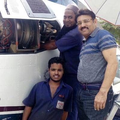 ಹೆಲಿಕಾಪ್ಟರ್ ರಿಪೇರಿ ಮಾಡಿದ ಕಾರ್ ಮೆಕ್ಯಾನಿಕ್ ‘ಫೇಮಸ್’ ಆದರು.   ಆದರೆ ಅದರ ಪೈಲಟ್ ಏನಾದರು ಗೊತ್ತೇ ?