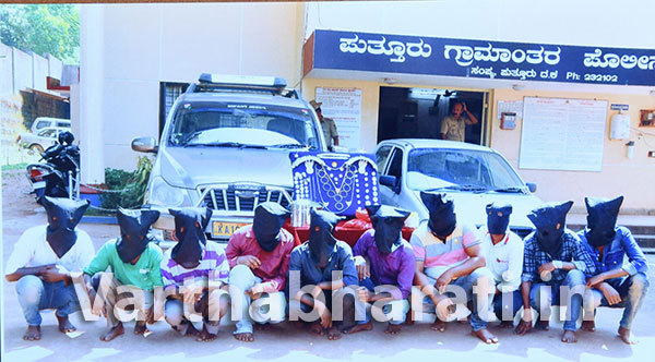 ಪುತ್ತೂರು ಮನೆ ದರೋಡೆ ಪ್ರಕರಣ: 10 ಮಂದಿ ಆರೋಪಿಗಳ ಬಂಧನ