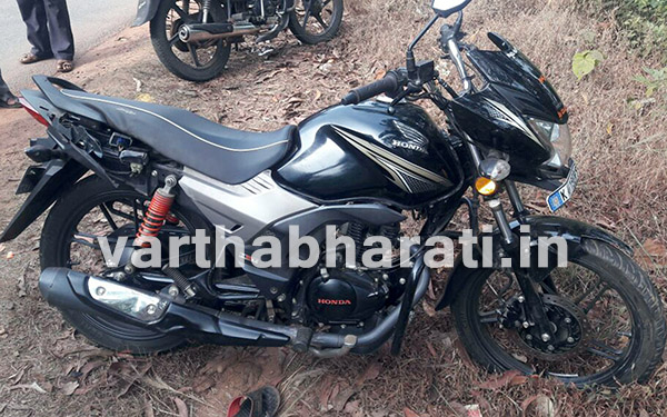 ಲಾರಿ ಢಿಕ್ಕಿ: ಬೈಕ್ ಸವಾರ ಗಂಭೀರ