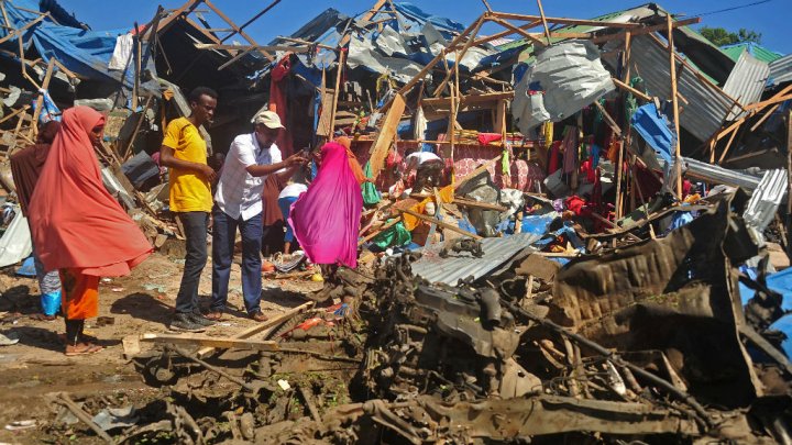 ಸೋಮಾಲಿಯಾದಲ್ಲಿ ಆತ್ಮಹತ್ಯಾ ಬಾಂಬ್ ಸ್ಫೋಟ,16 ಜನರ ಸಾವು